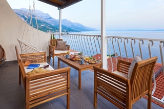 Casa con vista mare