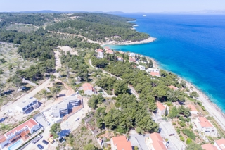 Villa in costruzione con vista mare