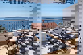 Villa con vista mare aperta