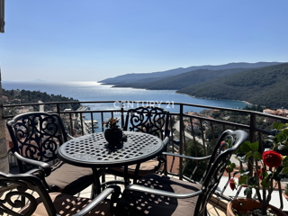 LABIN, RABAC, CASA CON 4 APPARTAMENTI, VISTA APERTA SUL MARE E SULLA CITTÀ VECCHIA DI LABIN