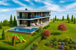 POREČ, 8 KM, MODERNA NUOVA COSTRUZIONE CIRCONDATA DALLA NATURA