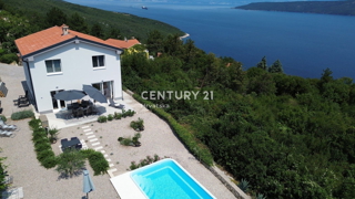 LABIN, CASA CON VISTA PANORAMICA SUL MARE