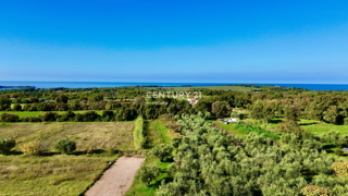 POREČ, PERIFERIA, ECCELLENTE TERRENO EDIFICABILE CON VISTA MARE
