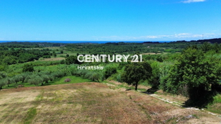 BUJE, TERRENO EDIFICABILE ATTRATTIVO CON VISTA PANORAMICA SUL MARE