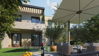 POREČ, NUOVA COSTRUZIONE, APPARTAMENTO CON TRE CAMERE DA LETTO, PIANO TERRA