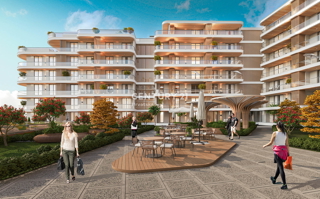 ZADAR, CRVENE KUĆE, LUSSUOSA NUOVA COSTRUZIONE, APPARTAMENTO 80,08 m2, PIANO TERRA