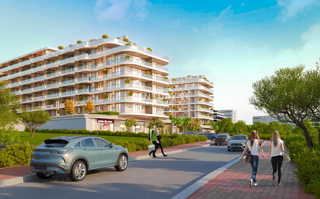 Zadar, Crvene Kuće, lussuosa nuova costruzione, appartamento 57,02 m2, 1° piano