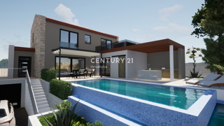 Pašman, Kraj, terreno edificabile con permesso di costruzione per un edificio residenziale con piscina