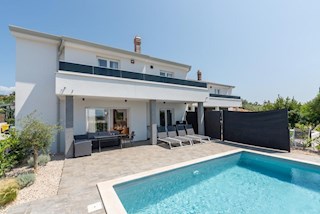 Parenzo, dintorni, Casa bifamiliare moderna con vista mare ID 1337