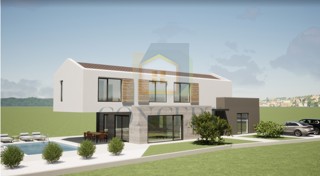 Poreč, dintorni, Moderna villa con piscina in posizione tranquilla, a 16 km dal mare