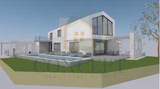 Poreč, dintorni, Moderna villa con piscina in posizione tranquilla, 16 km dal mare