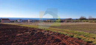 Poreč, dintorni, Terreno edificabile con vista mare e permesso di costruzione