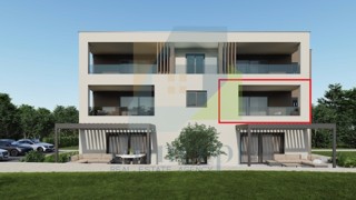 Poreč, centro ampio, appartamento di lusso al primo piano a 500 m dal mare