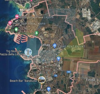 Umag, zona circostante, Terreno edificabile in zona industriale