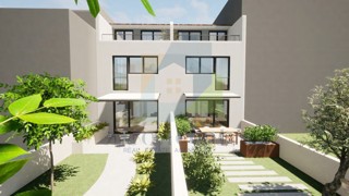 Poreč, dintorni, Casa moderna a schiera con giardino a 3 km dal mare