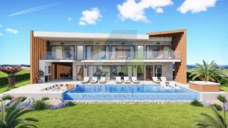 Poreč, dintorni, Villa di lusso con vista mozzafiato sul mare