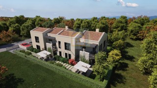 Poreč, dintorni, Appartamento di lusso al 1° piano con tre camere da letto e giardino, a 3 km dal mare