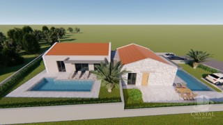 Vicino a Vižinada, nuova costruzione! Casa a piano terra con piscina