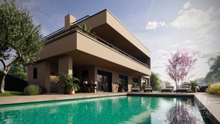 Villa moderna indipendente con piscina