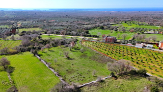 ISTRIA, VODNJAN - Terreno edificabile con vista mare