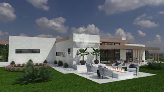 Moderna casa a un piano a Liznjan