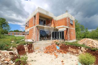 Marčana, dintorni, casa vacanza in costruzione, vista mare