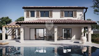 Svetvinčenat, casa roh-bau in un posto tranquillo