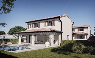 Svetvinčenat, casa roh-bau in un posto tranquillo
