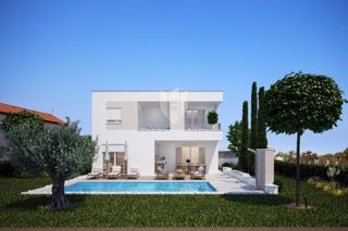 Esclusiva! Parenzo – casa a schiera al grezzo in posizione top