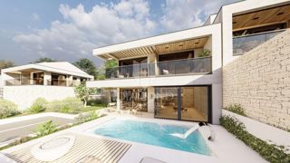 Lovrečica! Villa di lusso in una posizione attraente a 150 metri dal mare!
