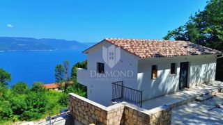 Labin, Rabac, nuova casa con splendida vista mare