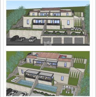 Villetta a schiera con piscina, nuova costruzione