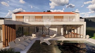 Parenzo, dintorni. Villa di design con benessere e vista mare