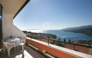 Appartamento a Rabac con una bellissima vista sul mare