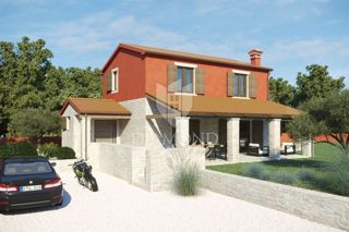 Rakalj, terreno con permesso di costruire