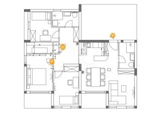 Appartamento moderno ed eccellente nelle vicinanze di Pola, nuova costruzione!
