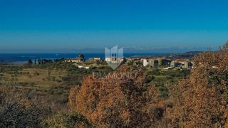 Esclusivo! Momiano, terreno con vista panoramica sul mare!