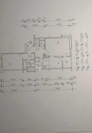 Allogio Kruge, Trnje, 58,38m2