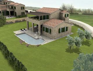 Terreno edificabile Sutivanac, Barban, 1.045m2