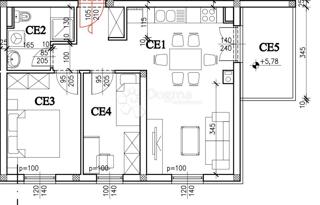 Allogio Monvidal, Pula, 53,93m2