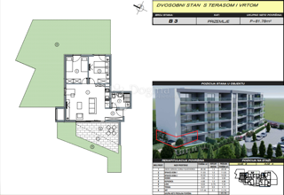 Allogio Makarska, 99,59m2