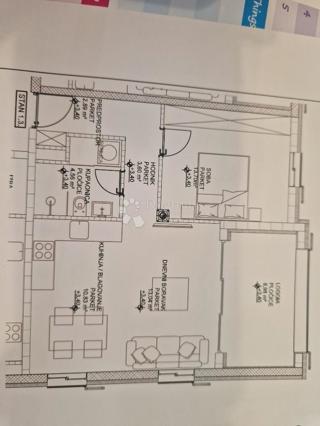 Appartamento Cres, 74,97m2