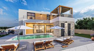Villa con piscina Rtina - progetto con permesso