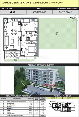 Allogio Makarska, 56,41m2