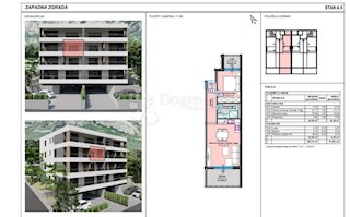 Allogio Makarska, 51,36m2