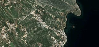 Pridraga, terreno edificabile 1222 m2, vicino alla spiaggia