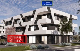 Z1/PP1 SPAZIO COMMERCIALE ALL'INTERNO DI UN NUOVO COMPLESSO RESIDENZIALE - OTTIMO!