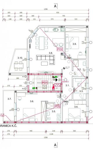 Allogio Valdebek, Pula, 54,99m2