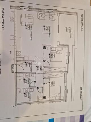 Appartamento Cres, 101,36m2