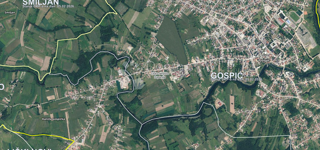 Terreno edificabile Centar, Gospić, 704m2